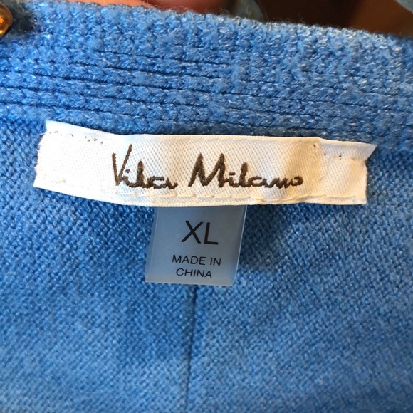 Vila Milano boatneck sweater dolman sleeve oversize comfort fit cornflower bl XL - Picture 5 of 7